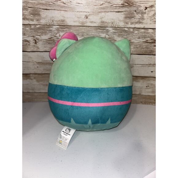 Squishmallows Hello Kitty Halloween 8" Plush Toy Frankenstein Zombie EUC - Picture 2 of 3